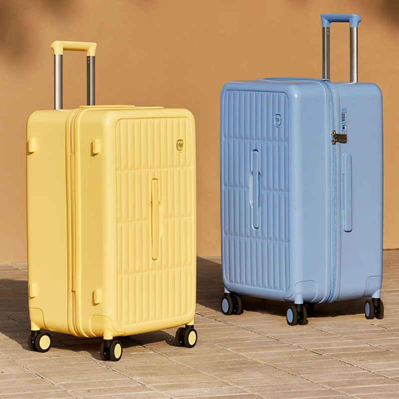 Spinner Wheel Rolling Suitcase 20 Inch - Side Opening Lid Suitcase Environmental Protection