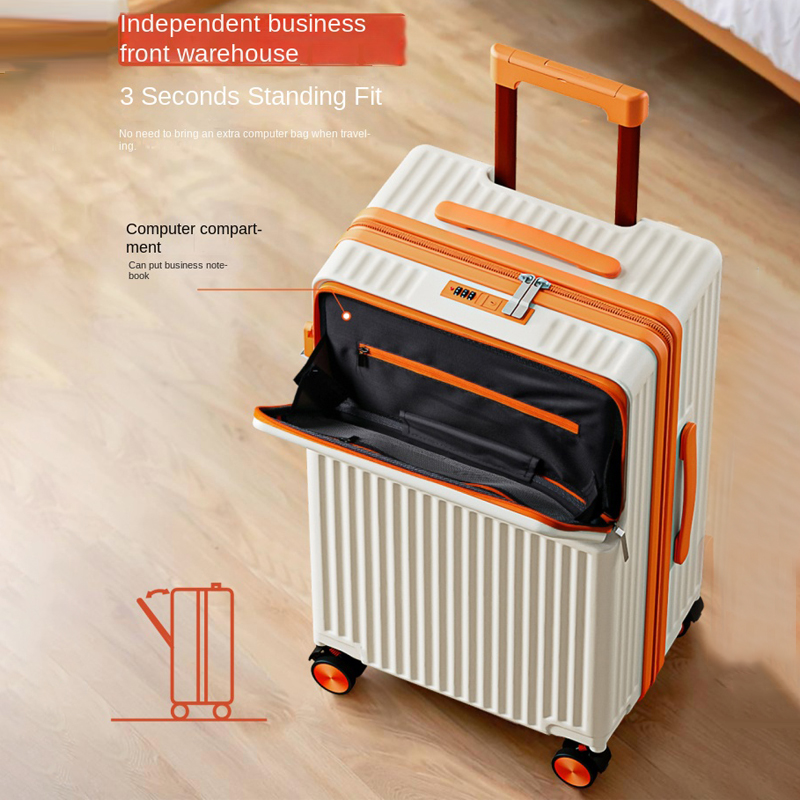 Front Opening Laptop Luggage 24 Inch - Stylish 20 24 inch Travel Suitcase