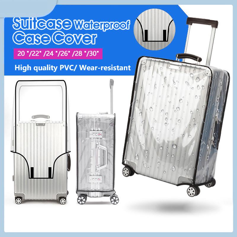 Travel Transparent Luggage Cov - Luggage Protective Cover Transparent 评论和价格