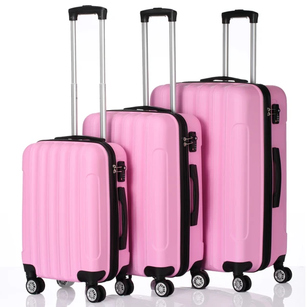 3 in 1 Luggage Sets Lightweigh - Expandable Hard Shell Luggage Set 评论和价格