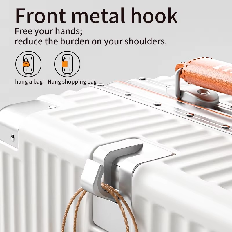 18inch Carry-on Suitcase with  - Aluminum Frame Carry On Luggage 评论和价格