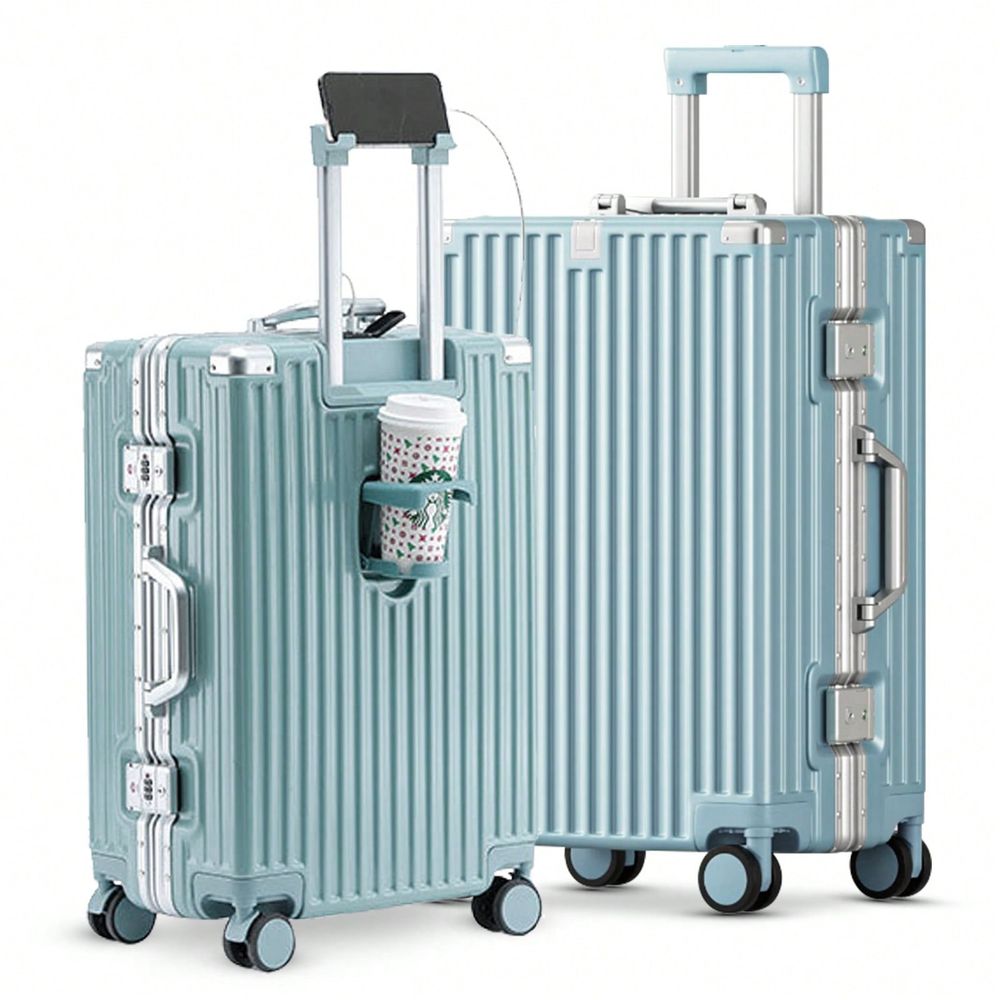 Set 20 24 Aluminum Frame Lugga - Aluminum Frame Carry On Luggage 评论和价格