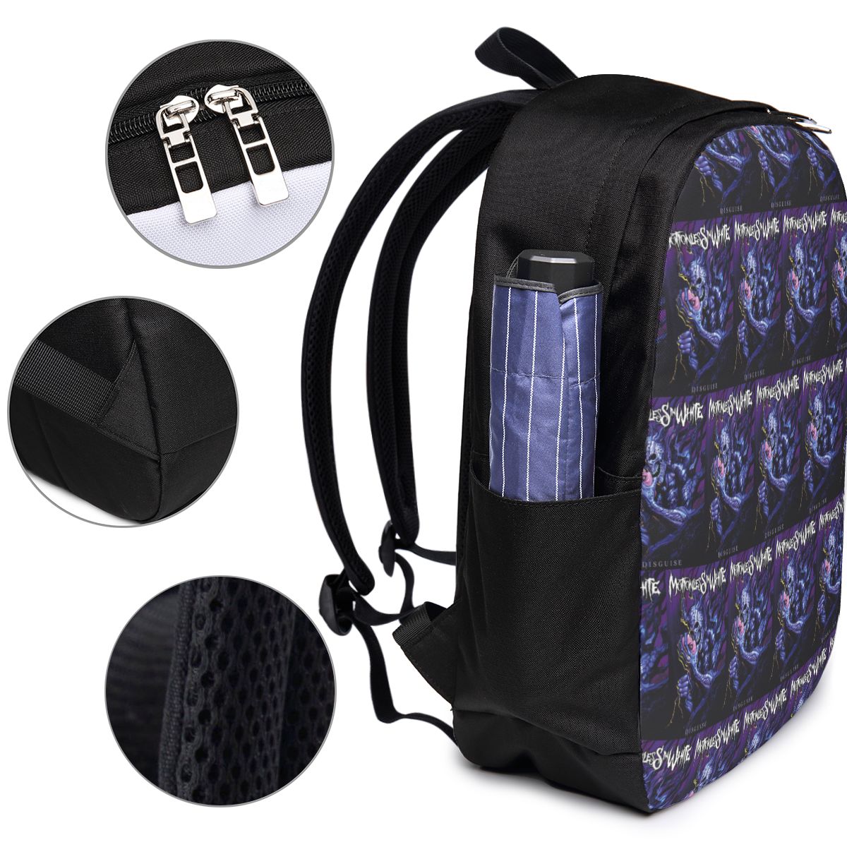 Motionless In White Backpack T - Travel Bags 评论和价格