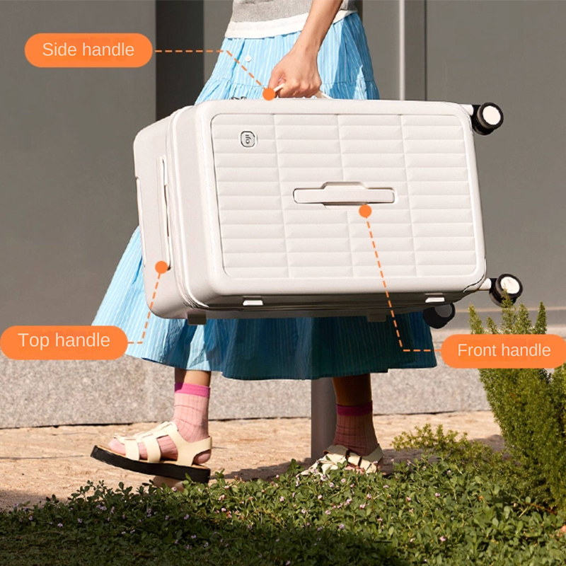 Side Opening Lid Suitcase Envi - Spinner Wheel Rolling Suitcase 20 Inch 评论和价格