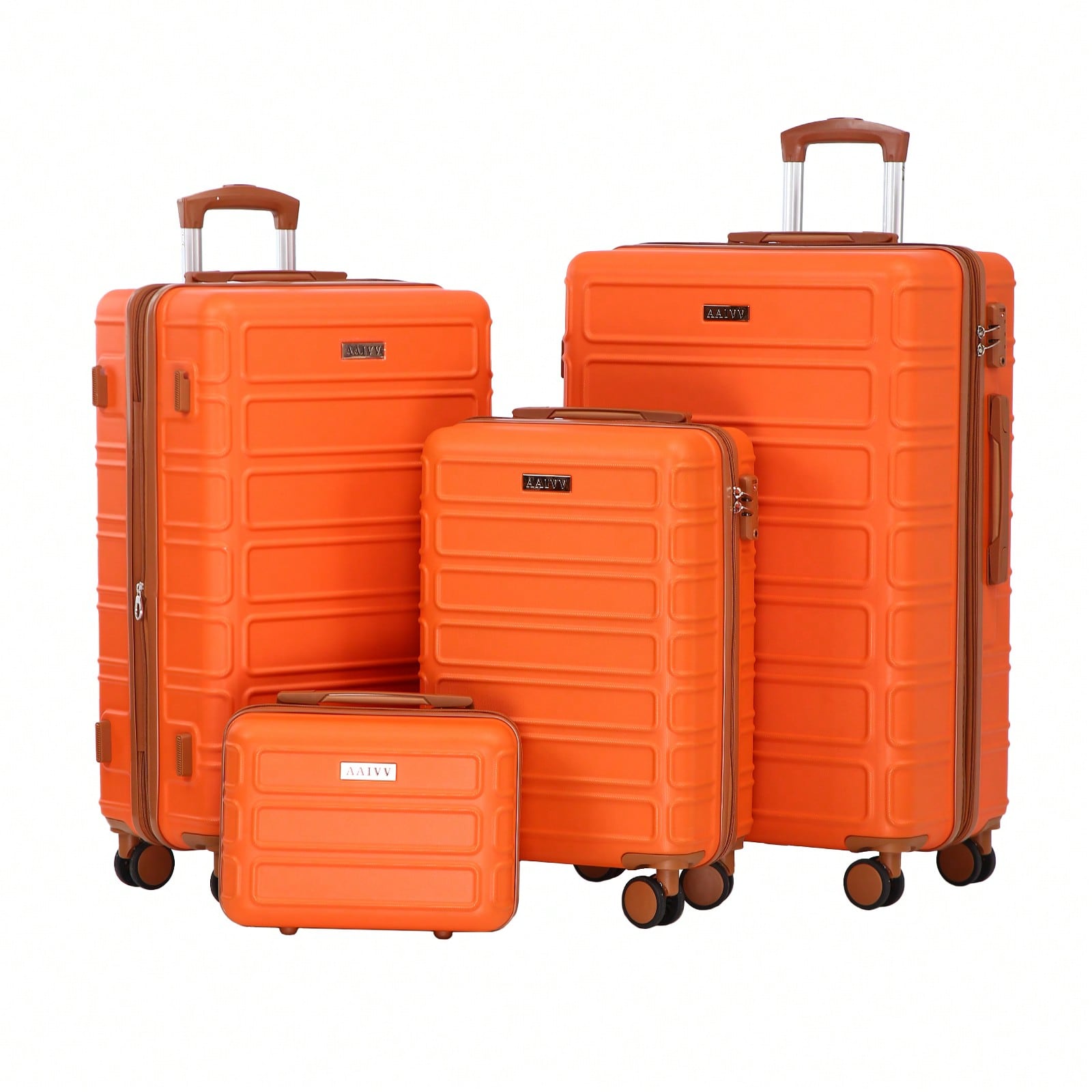 4-In-1 Expandable ABS Luggage  - Expandable Hard Shell Luggage Set 评论和价格