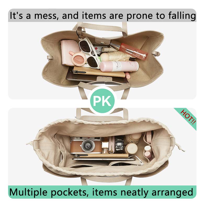 Bag Lining Storage Purse Fit F - Wallets 评论和价格