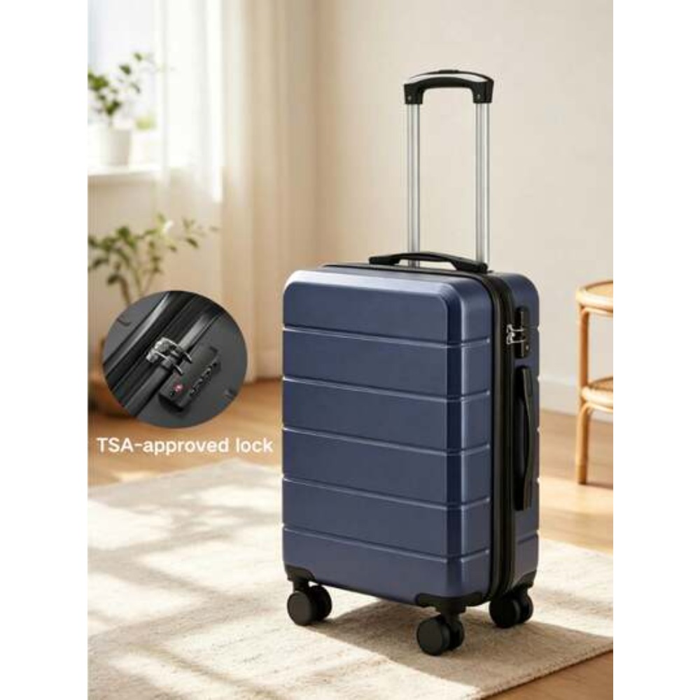 20 Inch Expandable ABS Hardsid - Cabin Size Lightweight Travel Trolley 评论和价格