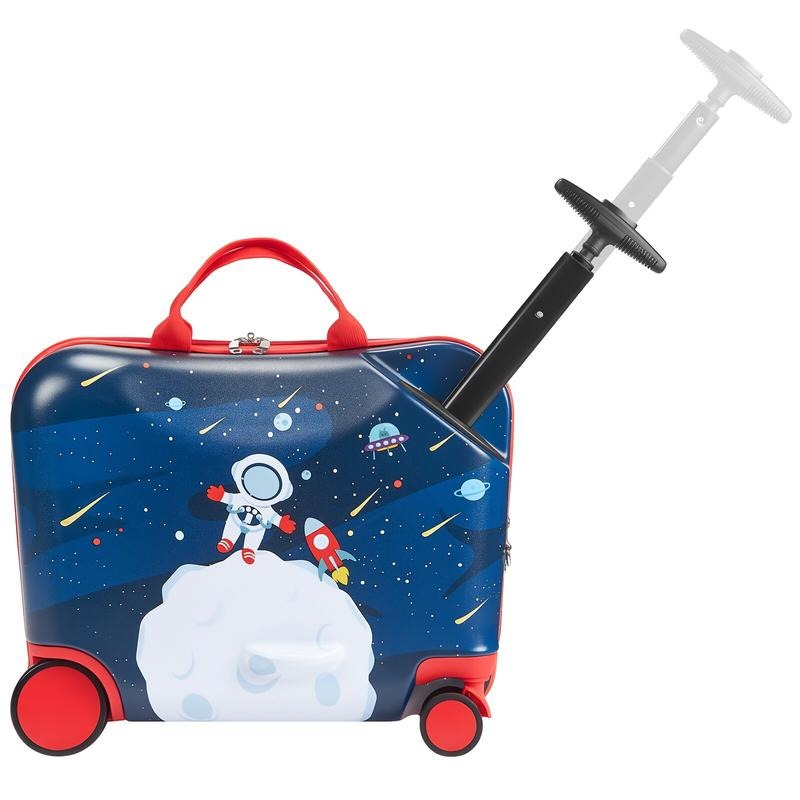 Ride-on Luggage 18-inch Lightw - Kids Ride On Suitcase Scooter 评论和价格