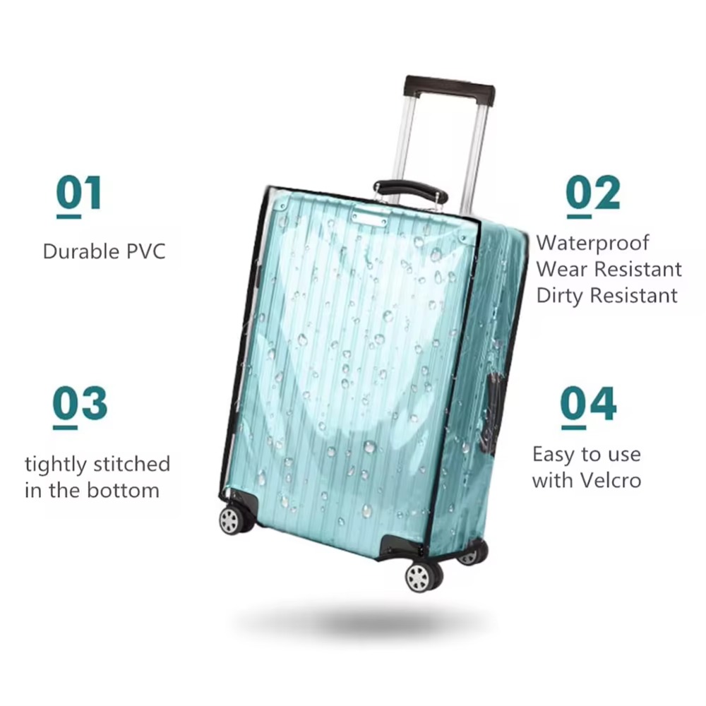 New Travel Luggage Protector C - Luggage Protective Cover Transparent 评论和价格