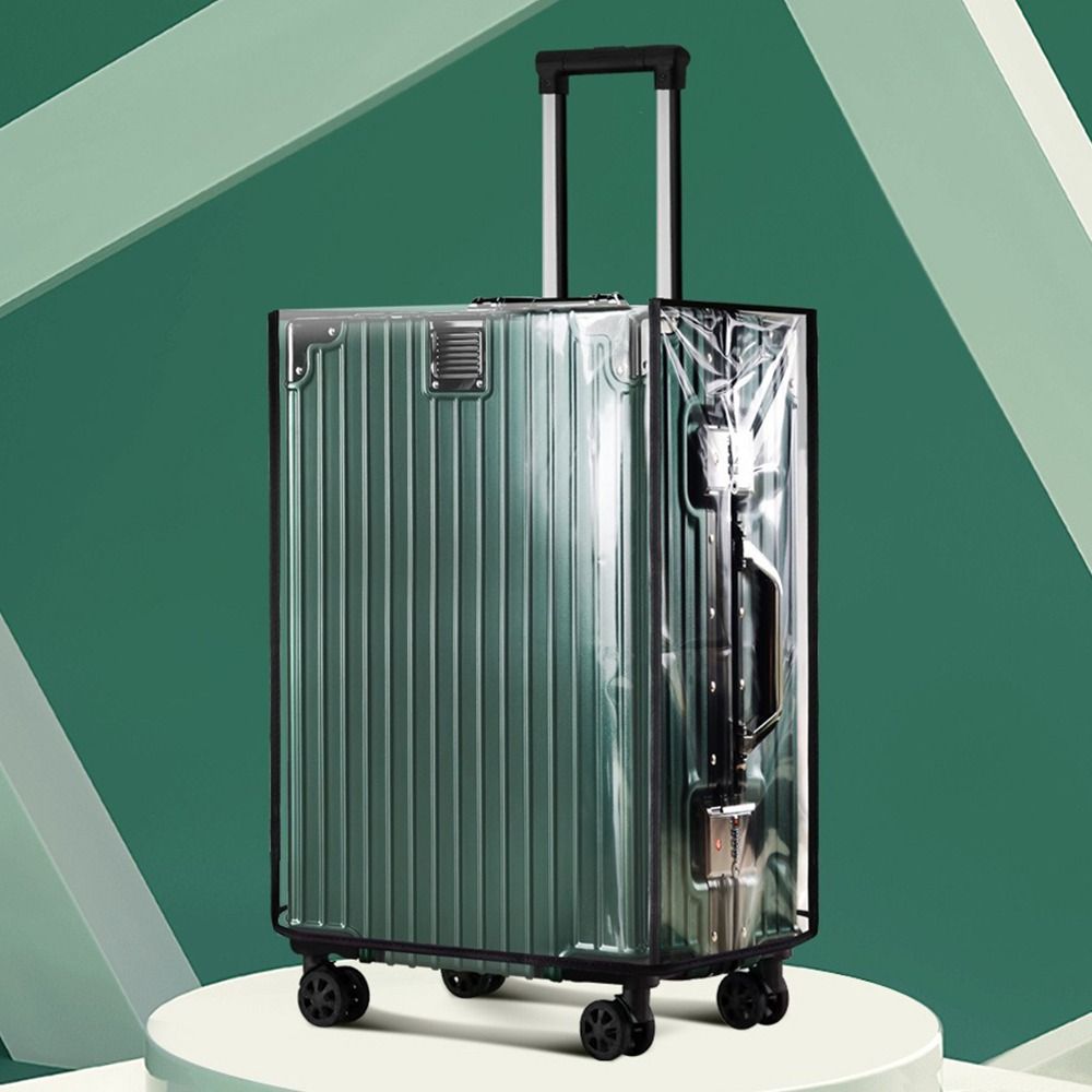Durable Full Transparent Lugga - Waterproof Suitcase Cover Protector 评论和价格