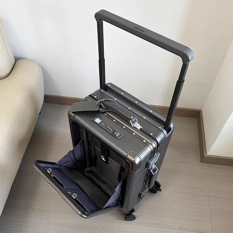 Large Capacity Allowed To Boar - Aluminum Frame Carry On Luggage 评论和价格