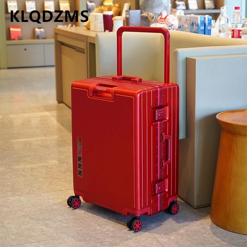 KLQDZMS Suitcase Aluminum Fram - Aluminum Frame Carry On Luggage 评论和价格