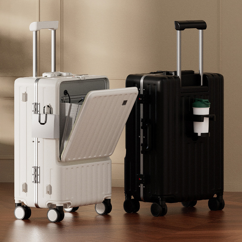 Multi-functional 20” 24” 26” F - Aluminum Frame Carry On Luggage 评论和价格