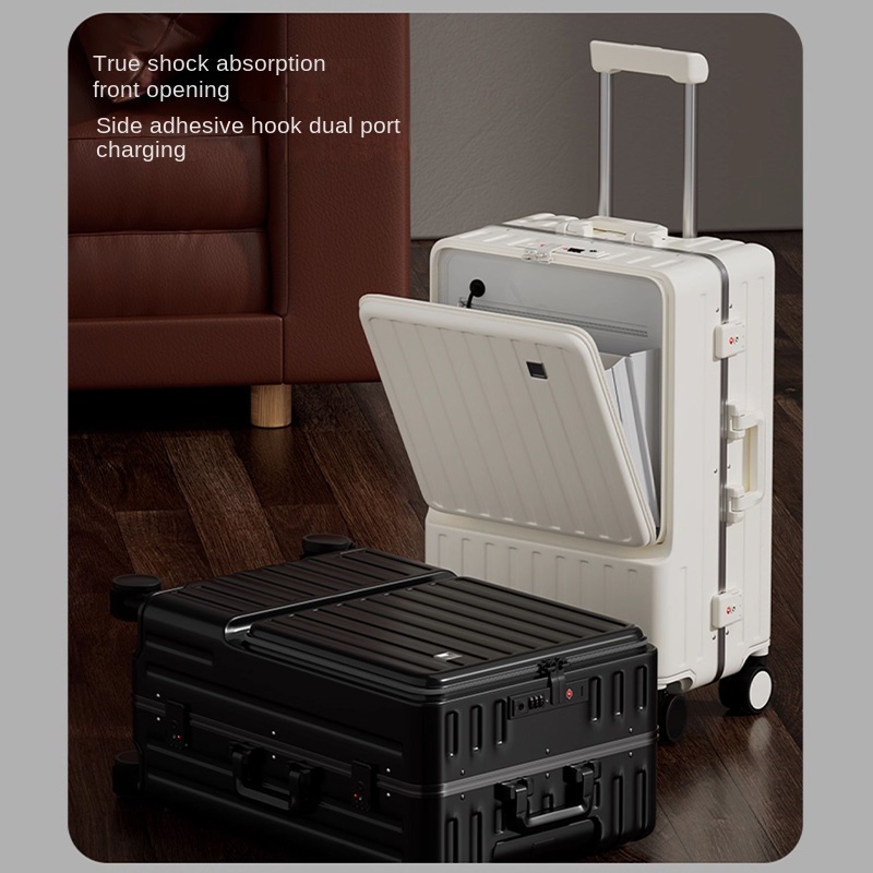 Multi-functional 20” 24” 26” F - Aluminum Frame Carry On Luggage 评论和价格