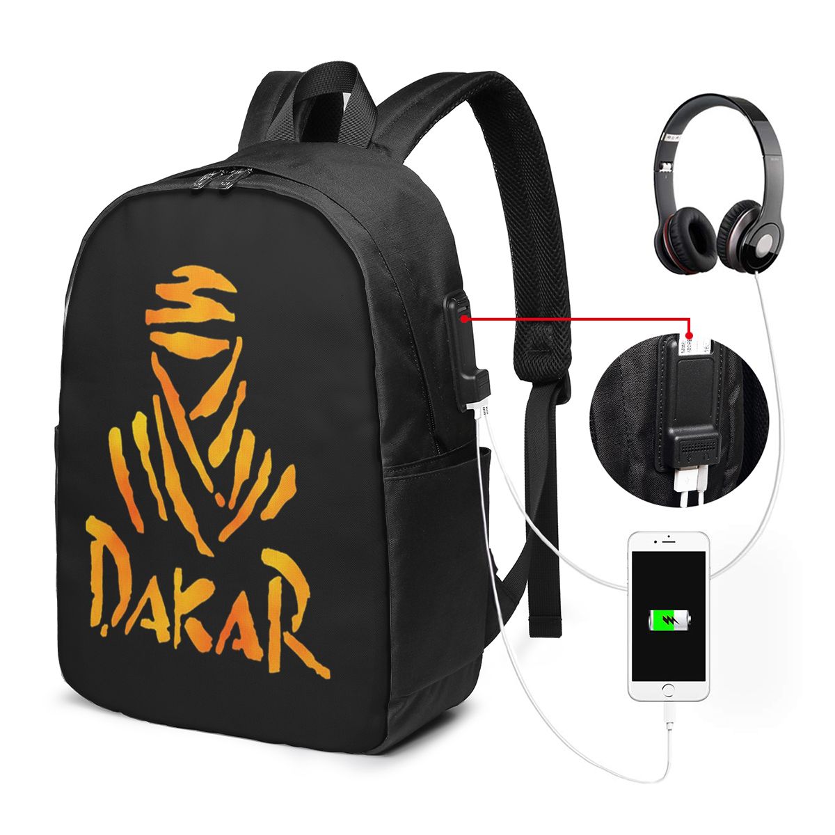 Dakar Rally Motorcycle Backpac - Travel Bags 评论和价格