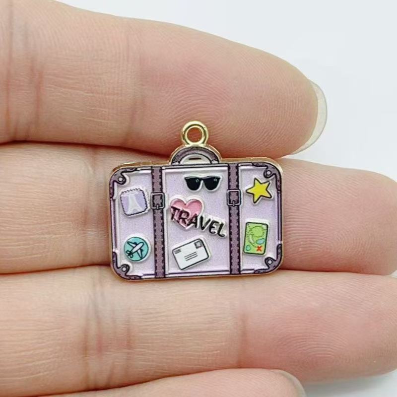 10pcs Fashion Enamel Printed H - Handbags 评论和价格