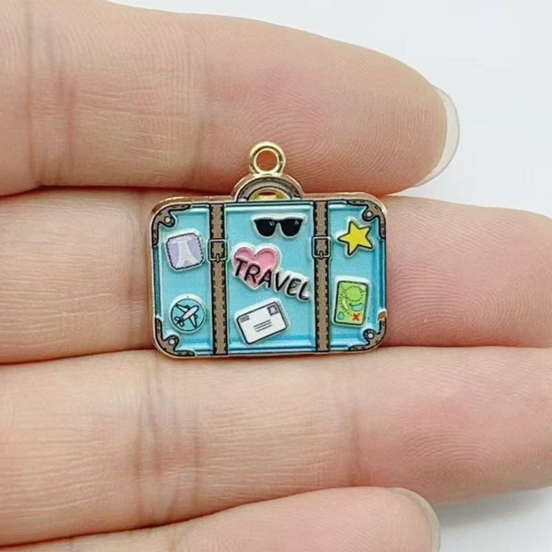 10pcs Fashion Enamel Printed H - Handbags 评论和价格