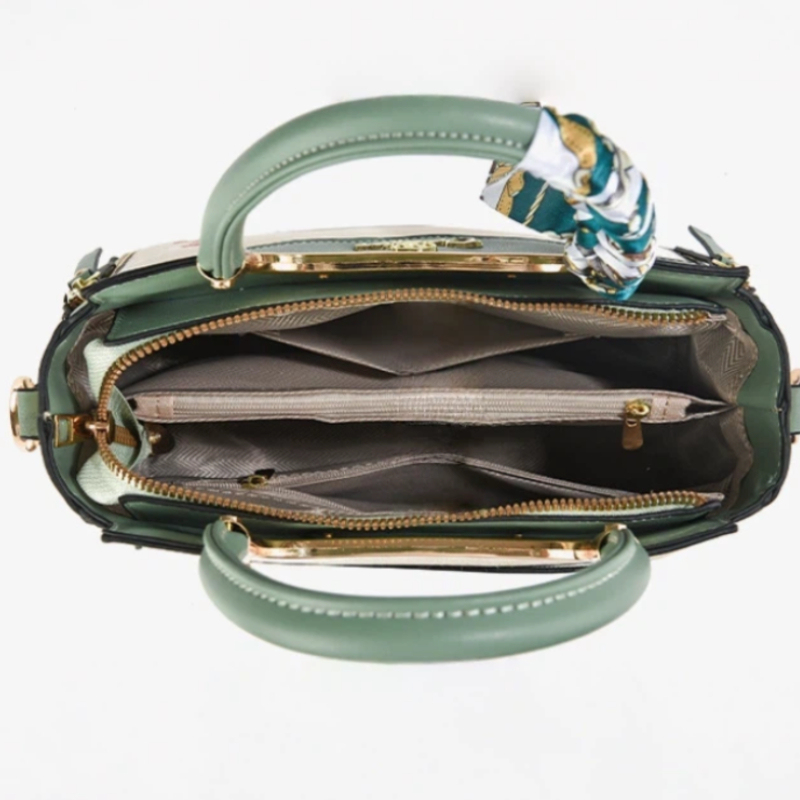 3-piece embroidered handbag se - Wallets 评论和价格