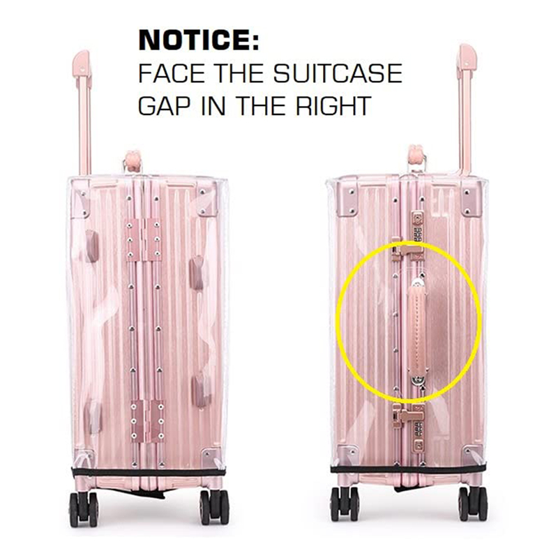 18-30 Inch Suitcase PVC Cover  - Waterproof Suitcase Cover Protector 评论和价格