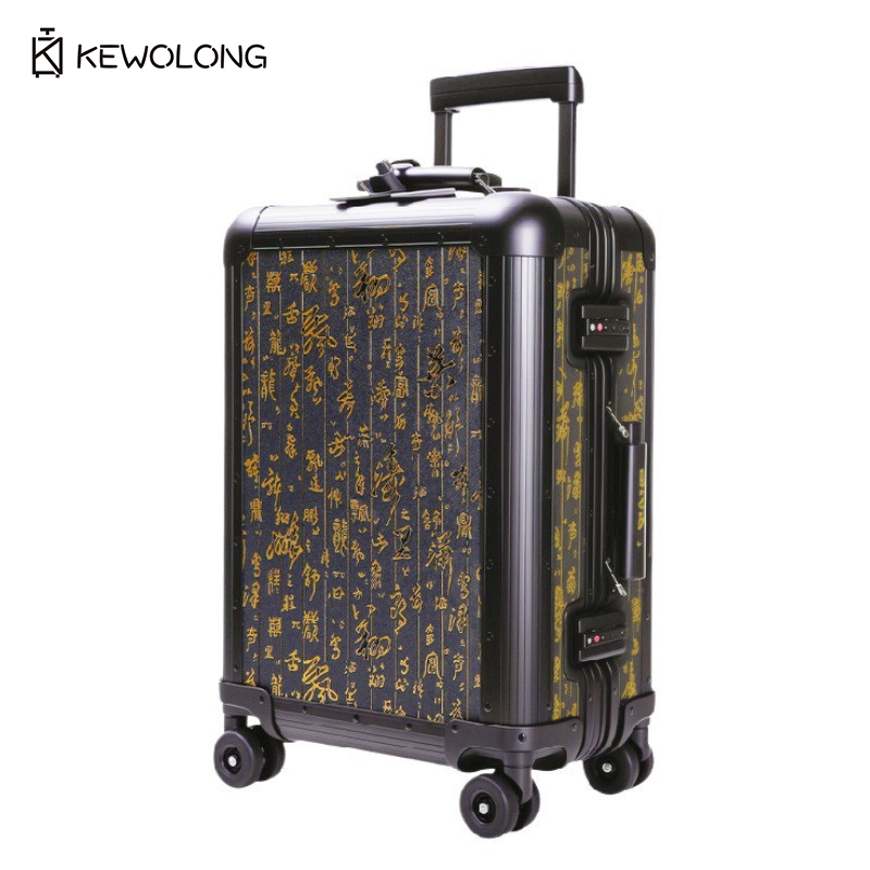 Full Aluminum Magnesium Alloy  - Spinner Wheel Rolling Suitcase 20 Inch 评论和价格