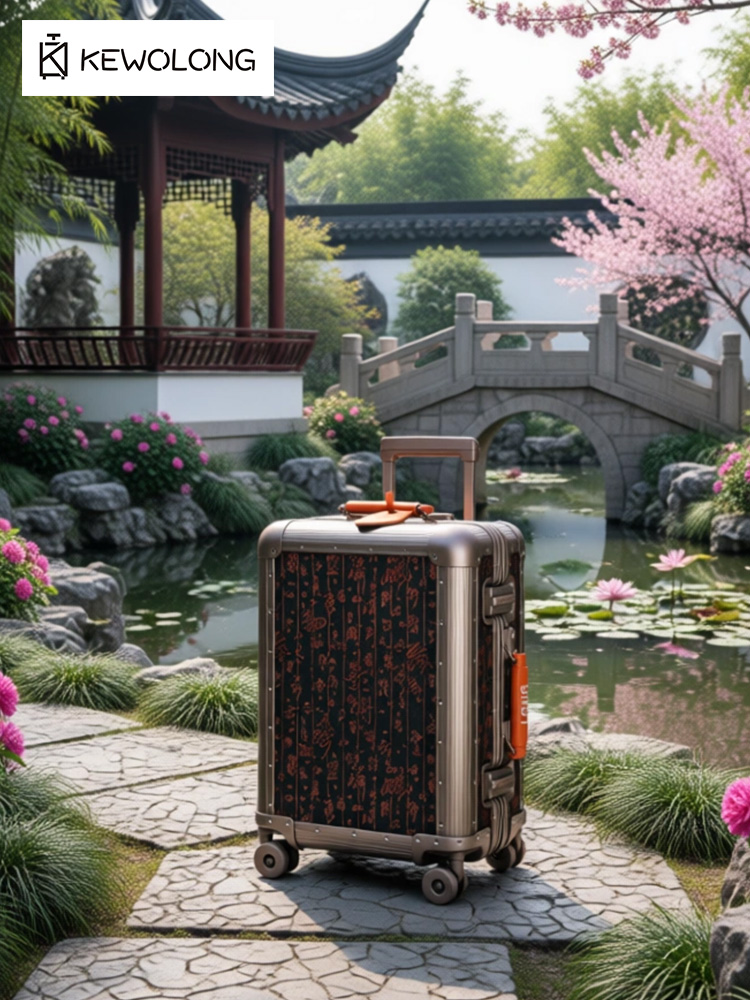 Full Aluminum Magnesium Alloy  - Spinner Wheel Rolling Suitcase 20 Inch 评论和价格