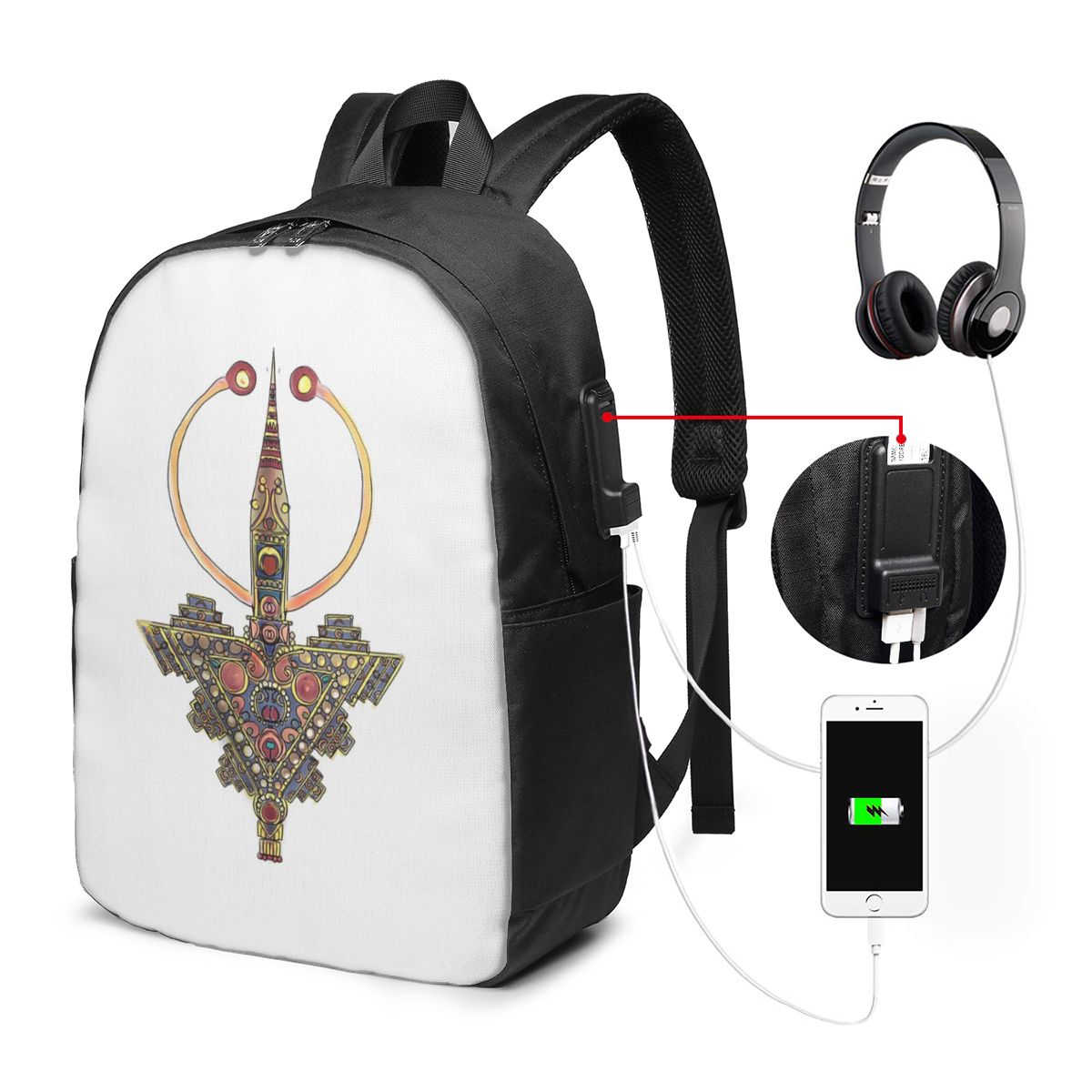 Kabyle Jewelry Amazigh Morocco - Travel Bags 评论和价格