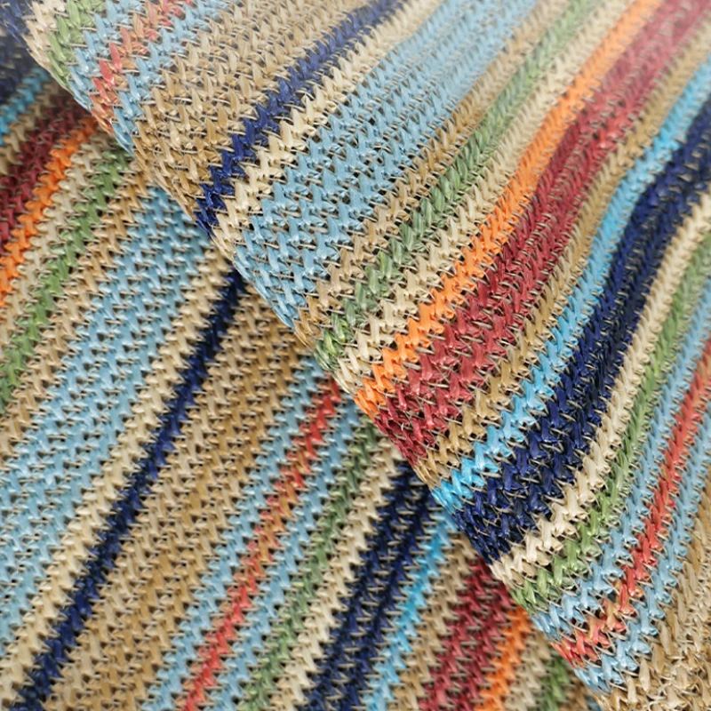 1yard Colorful Strip Pp Straw  - Handbags 评论和价格