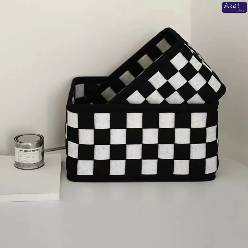 2026Black and White Checkered  - Cosmetic Bags 评论和价格