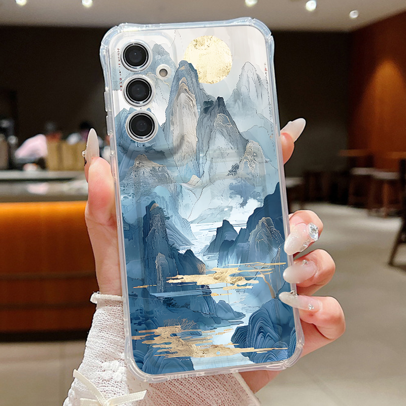 Mountain Landscape Pattern Pho - Wallets 评论和价格