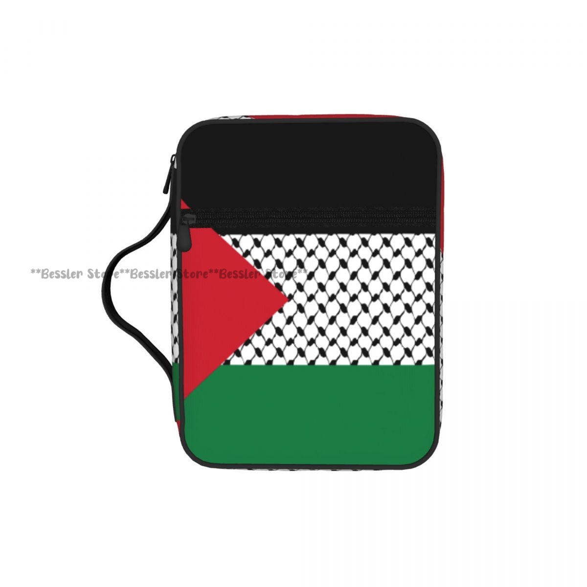 Palestine Flag Bible Bag Zippe - Handbags 评论和价格